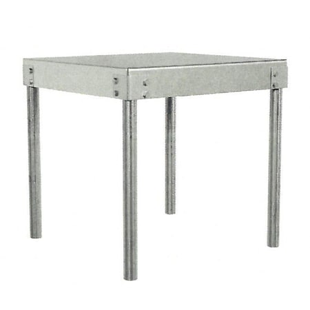 21-1/2 In. Galvanized Water Heater Stand, Square